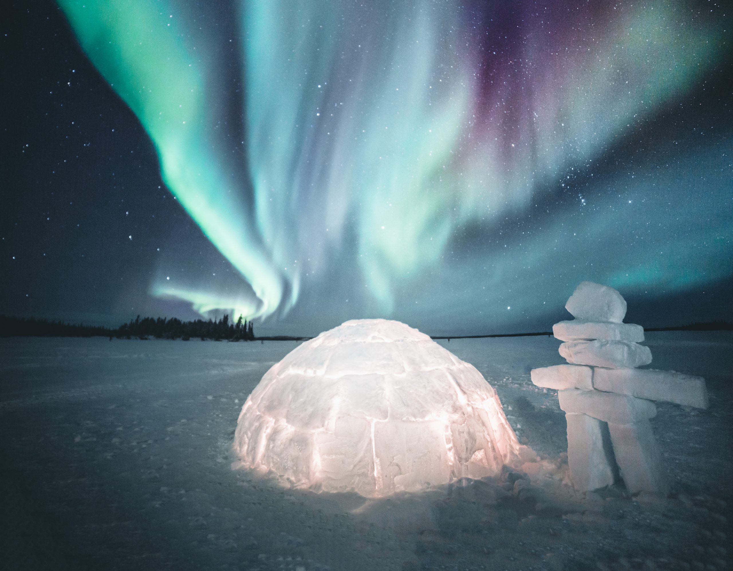 Auroras Boreales en Otoño en Yellowknife 2024 Juliá Tours México