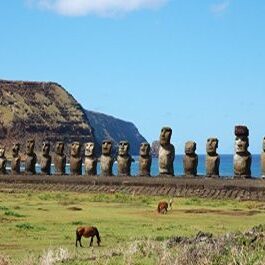 15 Moai at Ahu Tongariki (Easter Island, Chile)