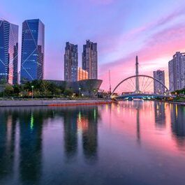INCHEON, KOREA Songdo Central Park in Incheon, South Korea
